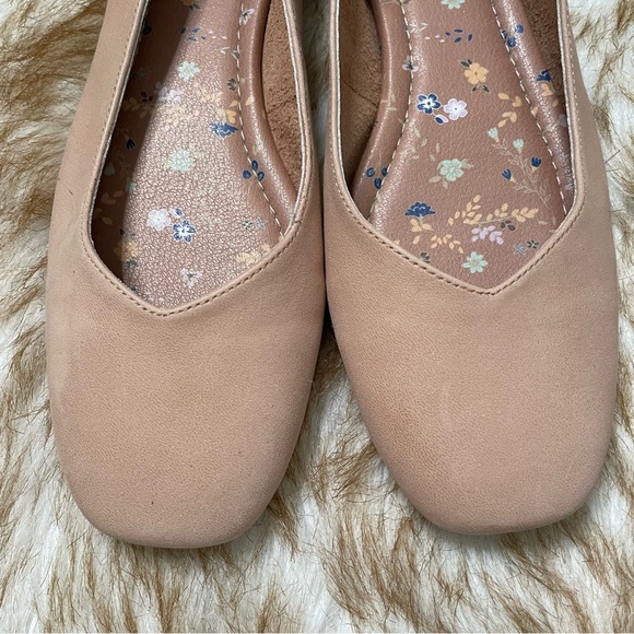 Lucky Brand Destrian2 square toe leather ballet flat - Picture 4 of 9